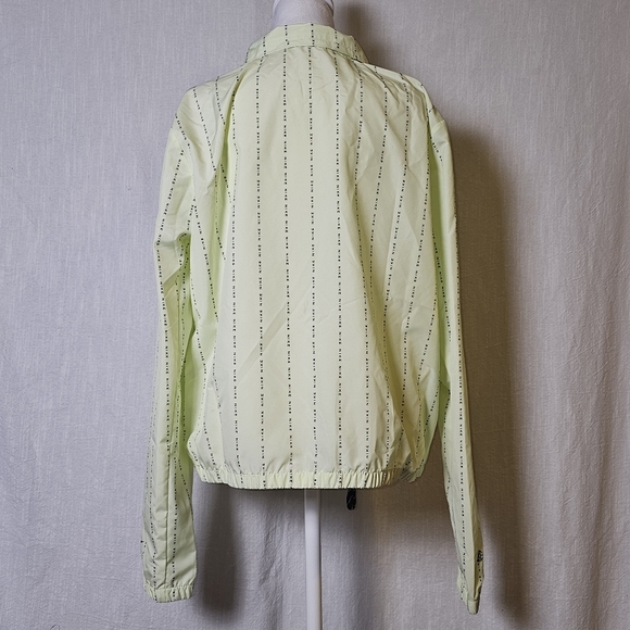 NWT Nike Dri-FIT Icon Clash Pinstripe Barely Volt Windrunner Zip Jacket LG $90 - Picture 5 of 14